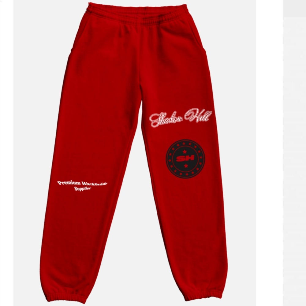 Shadow Hill "Red Premium Supply" Sweatpants